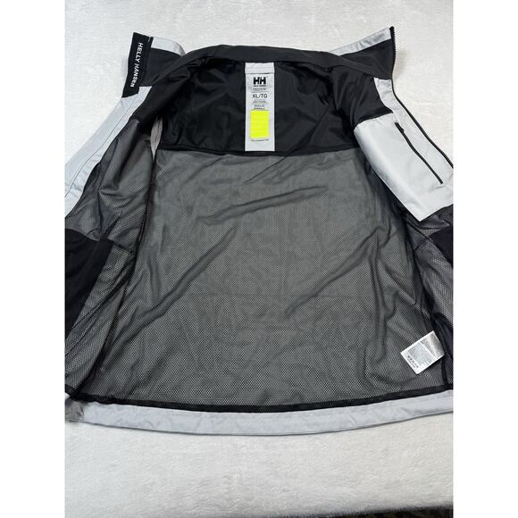 Helly Hansen Crew Vest XL Gray Softshell Windproof Water-Resistant Note-Has Logo - Picture 9 of 12
